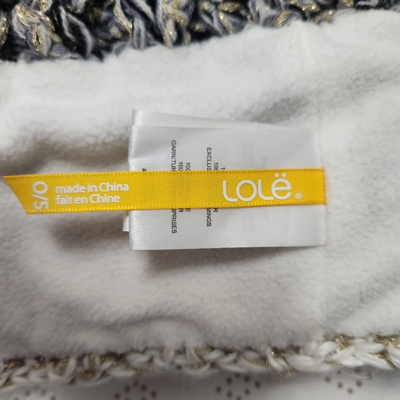 Lole Chunky Knit Beanie Toque Winter Pom Pom Hat - Picture 5 of 7